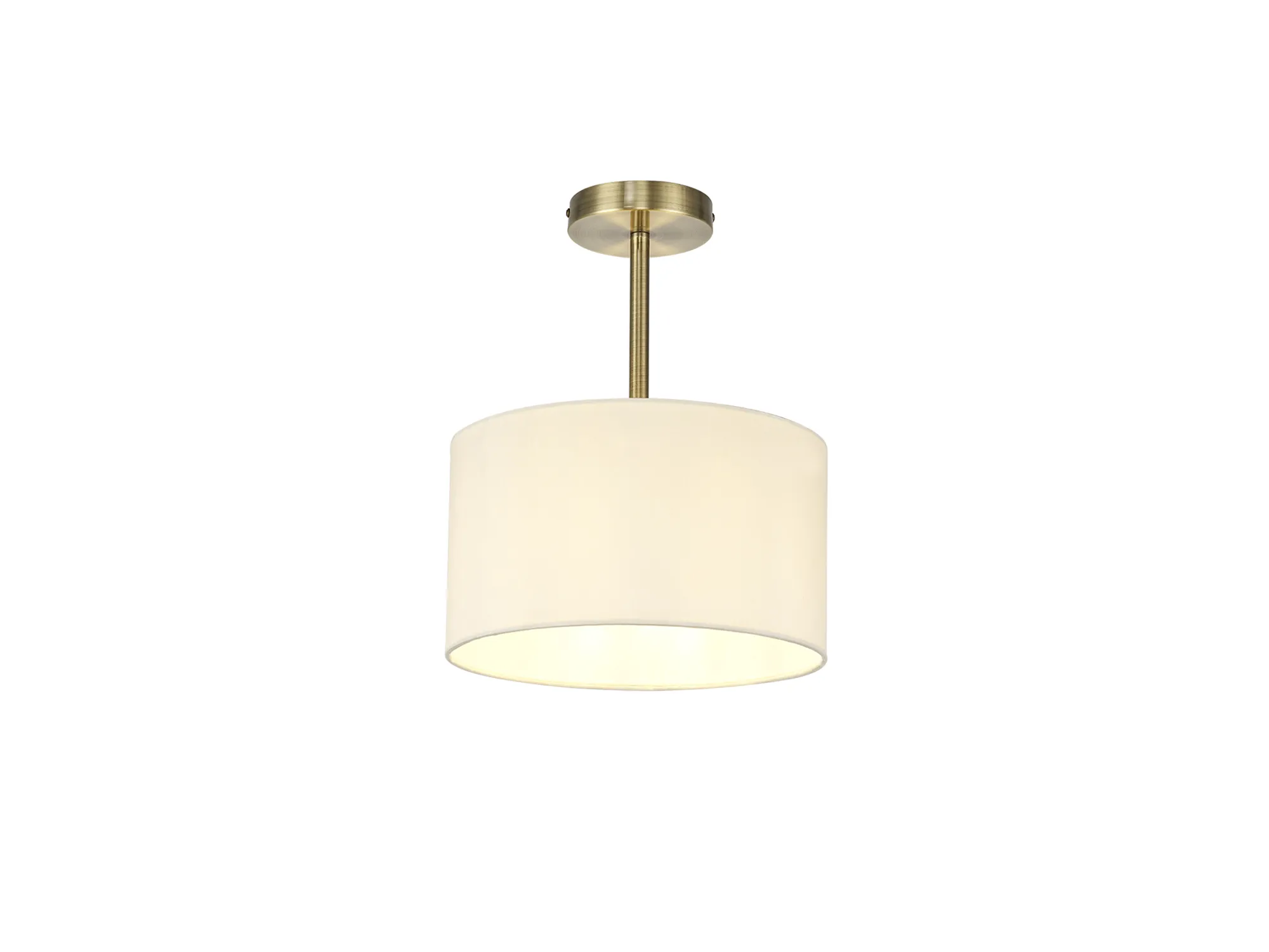 Baymont AB IV Ceiling Lights Deco Semi Flush Fittings